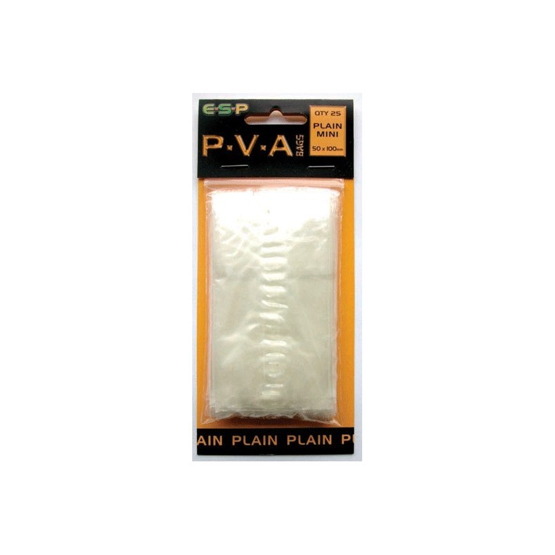 E.S.P Bolsa PVA Mini 50 x100mm (25 unidades) E.S.P Bolsa PVA Mini 50 x100mm (25 unidades)
