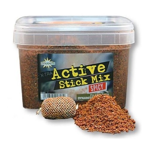 Dynamite Baits X-TRA Active STICK MIX SPICY 650gr