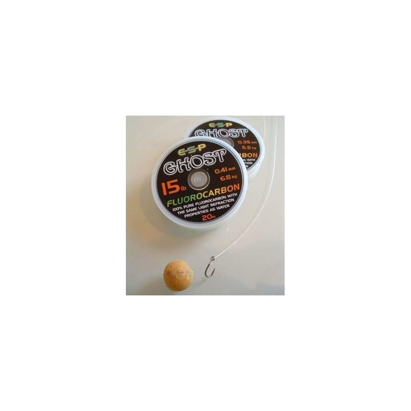 E.S.P Fluorocarbono GHOST 18 lbs 0.45mm 20 metros E.S.P Fluorocarbono GHOST 18 lbs 0.45mm 20 metros