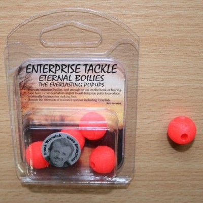 Enterprise Eternal Boilies 15mm fluro rojo flotante(5 unid)