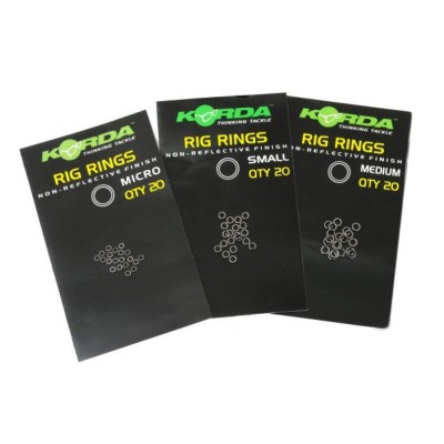 Korda anillas para bajos pequeñas (Rig rings smalls)