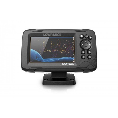 Sonda GPS Plotter Lowrance HOOK Reveal 5 HDI 83/200 + Bateria PoweryMax Ready PX5