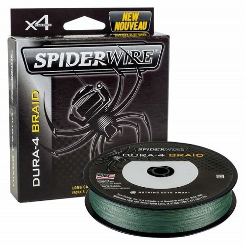 SpiderWire Hilo Trenzado 0.35mm Dura-4 Braid 300m 35kg Verde