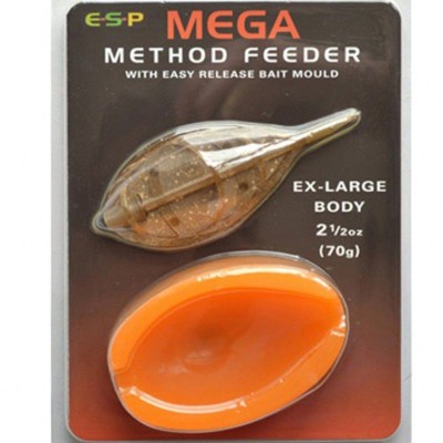 ESP Mega Method Feeder & Mould Large 100g (PLOMO + MOLDE)