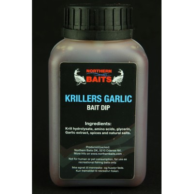 Norther Baits Kriller Garlic Bait Dip - 250ml