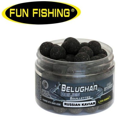Boilie Fun Fishing Belughan Russian Caviar Boilies 18mm 300g