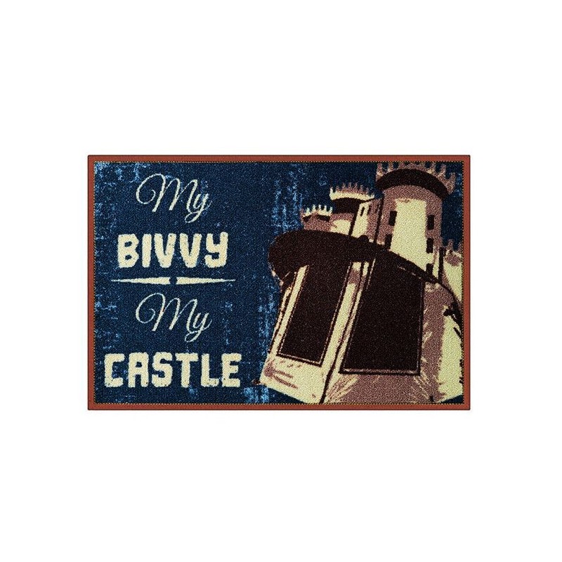 Alfombra My bivvy my castle 60x40cm