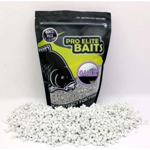 Pro Elite Baits Bag Mix Pellets 3-4,5-6mm Garlic (AJO) 800 gr