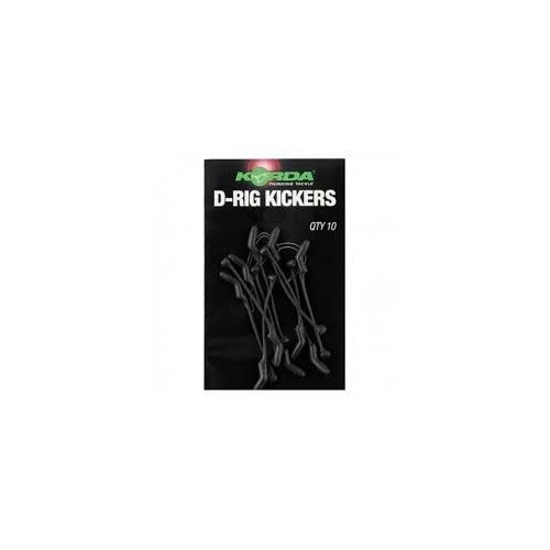 Korda Kickers D Rig Green Medium (Talla 4-6) 10 unid