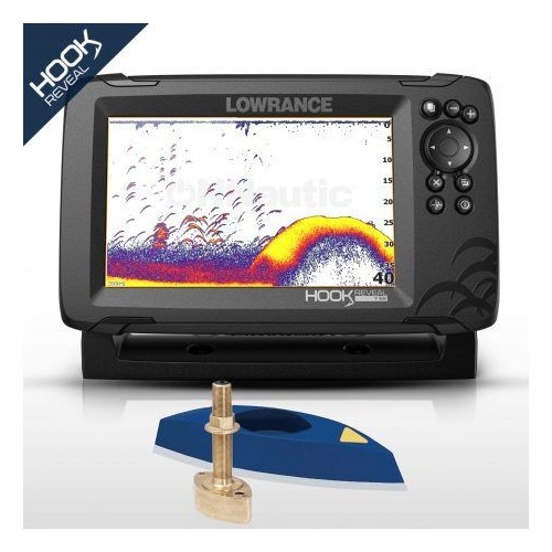 Lowrance HOOK Reveal 7 con Transductor Pasacascos Airmar B45 600w