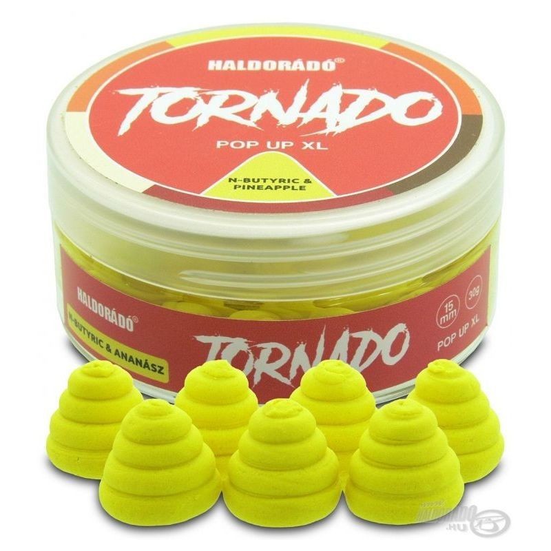 Haldorado – Tornado Pop Up N-Butyric y Piña 15mm