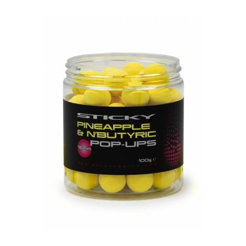 Sticky Baits - Pineapple + N-Butyric Pop Up 16mm