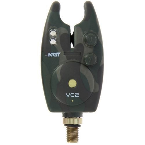 NGT Bite Alarm Camo con Volumen y tono VC-2)