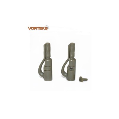 VORTEKS SAFETY LEAD CLIPS WITHPIN  10unid