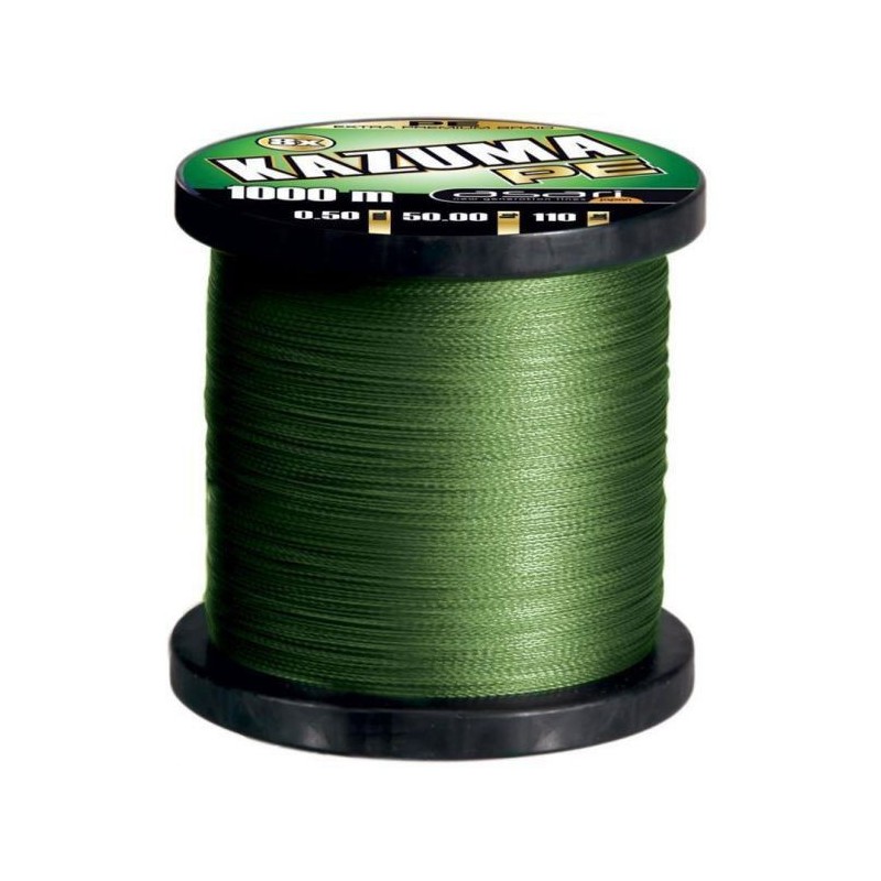HILO TRENZADO ASARI KAZUMA PE 8X 0,50MM. 300MT. - Sal de Pesca HILO TRENZADO ASARI KAZUMA PE 8X 0,50MM. 300MT. - Sal de Pesca