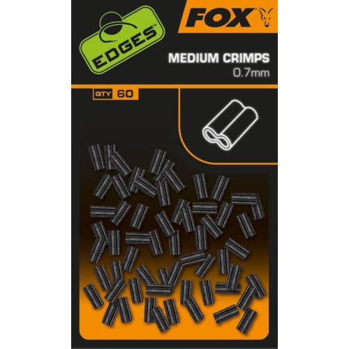 FOX EDGES™ CRIMPS SMALL 0.6 mm 60unid