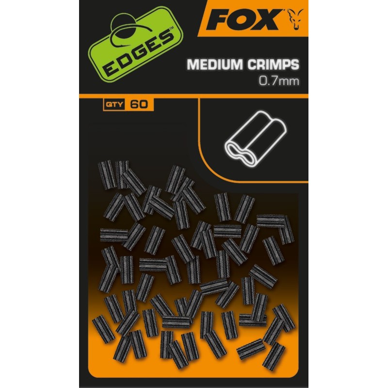 FOX EDGES™ CRIMPS SMALL 0.6 mm 60unid