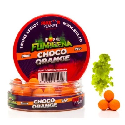 Senzor Planet Chocolate-Naranja Fumigena Pop Up 8mm