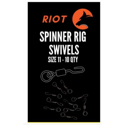 Riot Rig Swivel Spinner  Size 8  10 unds