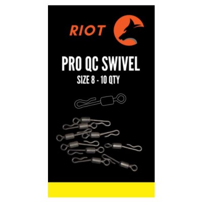 Riot Pro QC Swivel Size 8  10uds