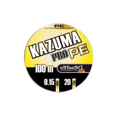 ASARI Trenzado KAZUMA PRO PE 0,30 MM 25 kg 1000 mt (10 bobinas unidas)