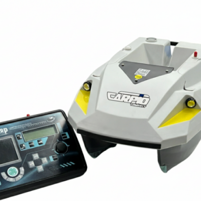 Barco Cebador Carpio Compact HYBRID con GPS y con SONDA