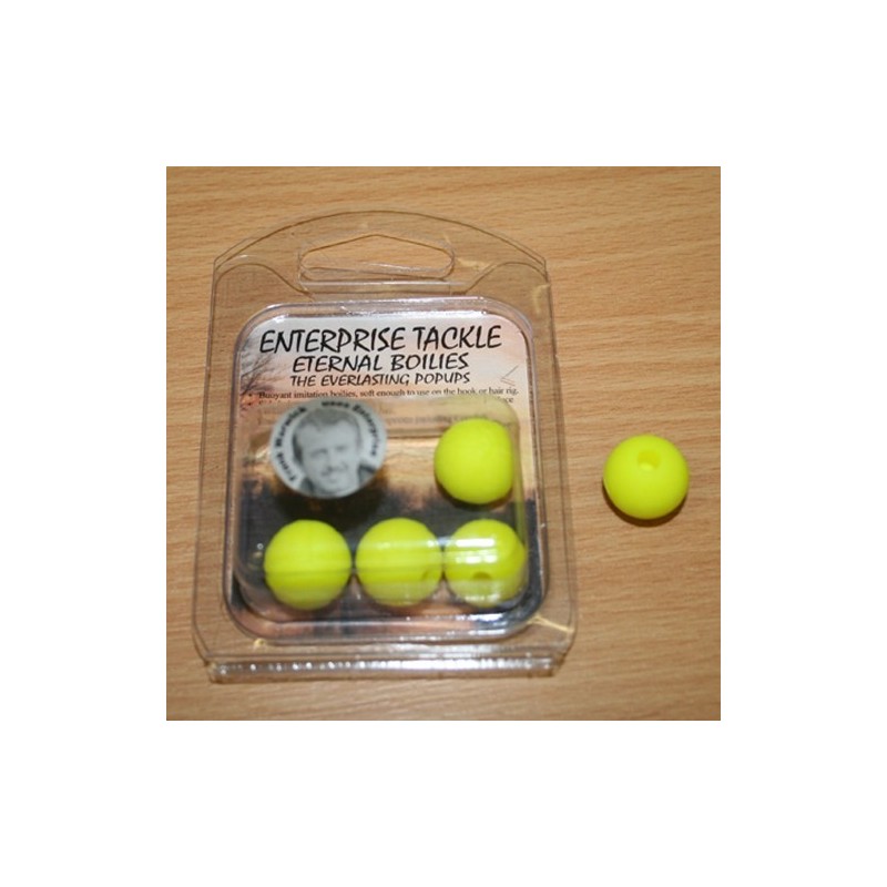 Enterprise Eternal Boilies 18mm fluor Amarillo flotante(4 unid) Enterprise Eternal Boilies 18mm fluor Amarillo flotante(4 unid)