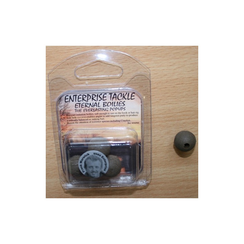 Enterprise Eternal Boilies 15mm Marron flotante(5 unid) Enterprise Eternal Boilies 15mm Marron flotante(5 unid)