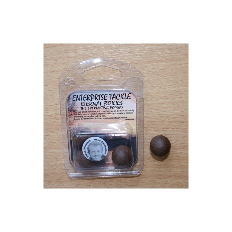 Enterprise Eternal Boilies 18mm Marron flotante(4 unid) Enterprise Eternal Boilies 18mm Marron flotante(4 unid)