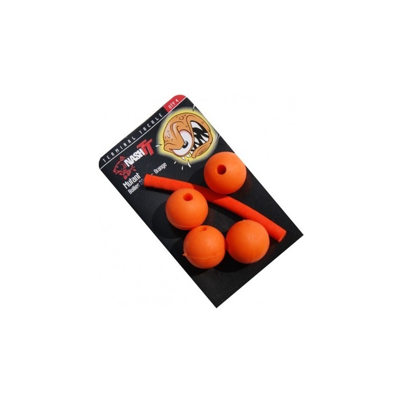 Nash Mutant Boilies Naranjas 20mm 4 unid (Orange) Nash Mutant Boilies Naranjas 20mm 4 unid (Orange)