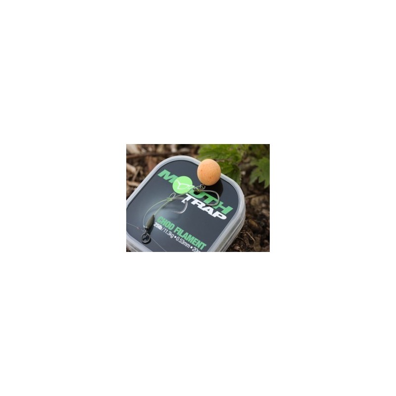 Korda Mouth Trap Fluorocarbono 20lb 0.47mm (novedad 2010) Korda Mouth Trap Fluorocarbono 20lb 0.47mm (novedad 2010)