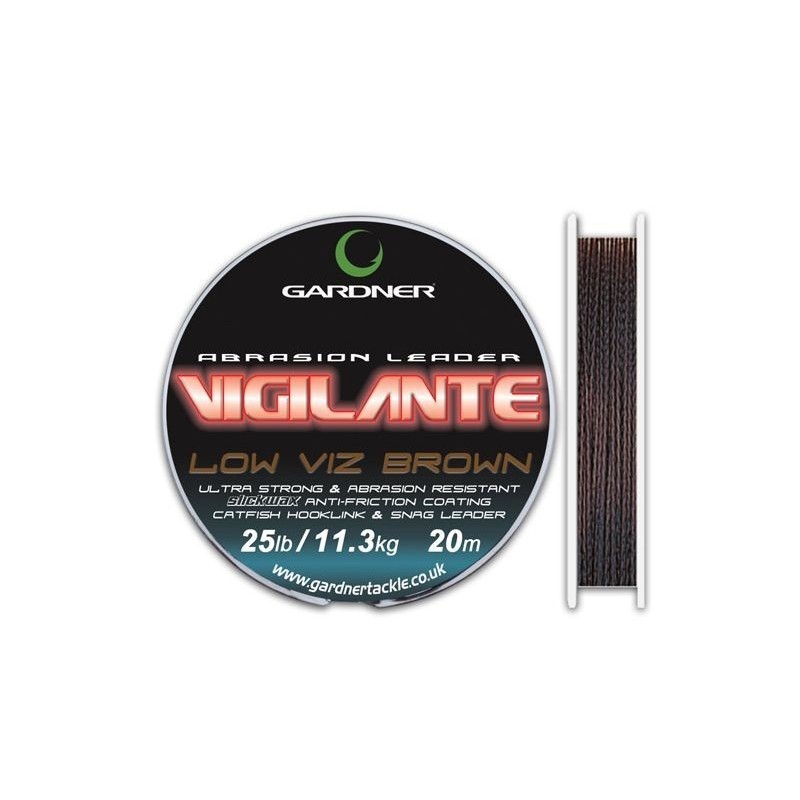 Gardner Vigilante marrón 45lb 20m (trenzado) Gardner Vigilante marrón 45lb 20m (trenzado)