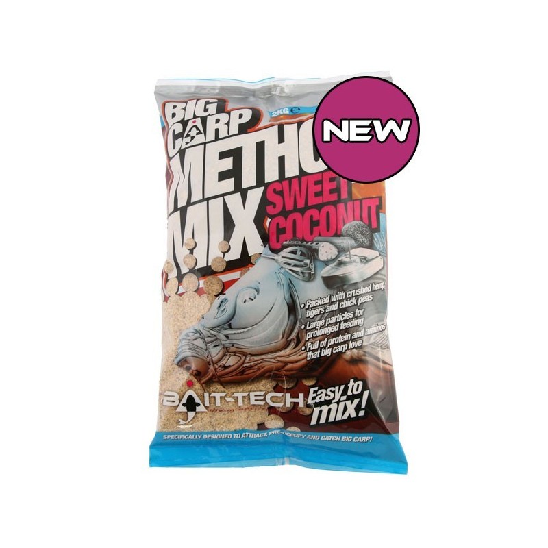 Bait-Tech Engodo Big Carp Sweet Coconut 2kg (coco) Bait-Tech Engodo Big Carp Sweet Coconut 2kg (coco)
