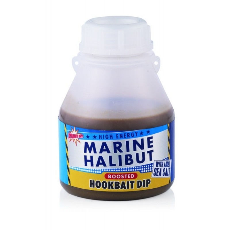 Dynamite Hookbait dip Marine Halibut Salt 200ml (novedad 2012) Dynamite Hookbait dip Marine Halibut Salt 200ml (novedad 2012)