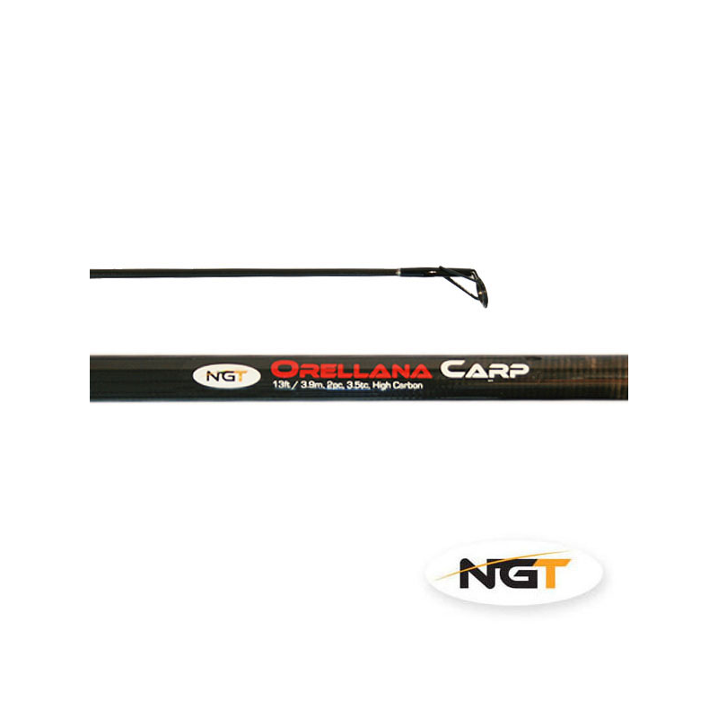 NGT Caña ORELLANA CARP - 3,90m, 2pc, 3.5lb tc Carbono NGT Caña ORELLANA CARP - 3,90m, 2pc, 3.5lb tc Carbono