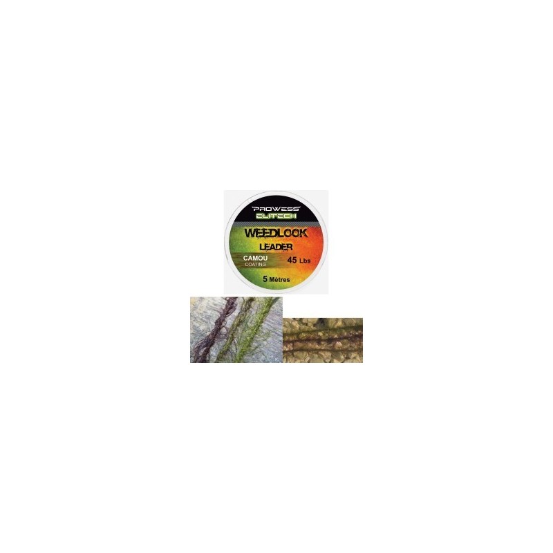 Prowess Leadcore Weedlook Marron 45lbs 5mtr Prowess Leadcore Weedlook Marron 45lbs 5mtr