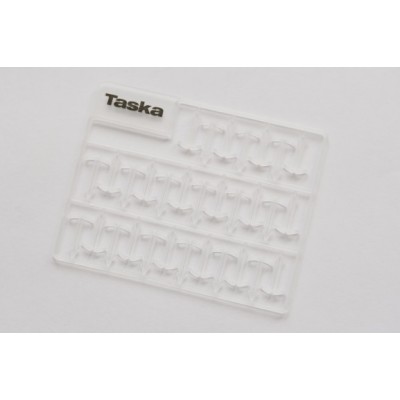 Taska Xtenda Stops Xlargue 13mm Transparente 93unid