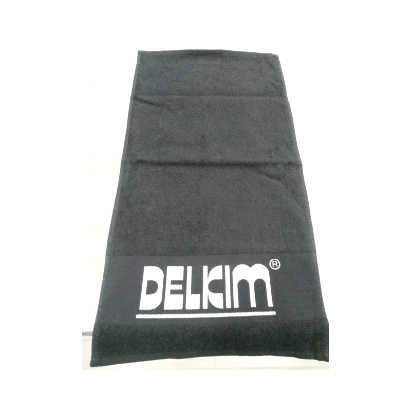 Delkim Toalla de mano Negra C/logo Delkim Toalla de mano Negra C/logo