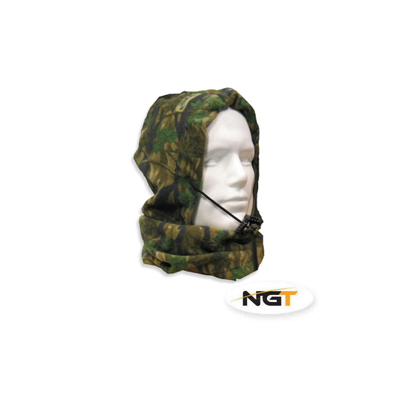NGT Gorro- cubrecuello polar color camuflaje NGT Gorro- cubrecuello polar color camuflaje