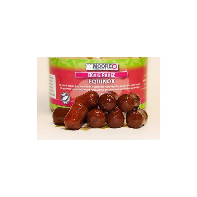 CCMoore Glugged EQUINOX Boilie Hookbaits 14x10mm (50 unid) CCMoore Glugged EQUINOX Boilie Hookbaits 14x10mm (50 unid)