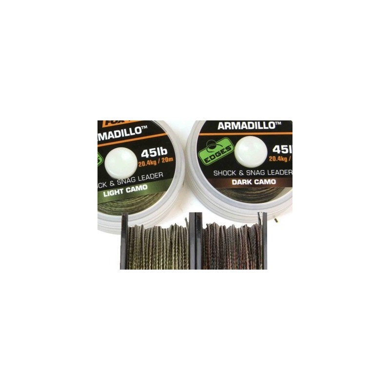 Fox EDGES™ Armadillo™ - Dark Camo 30lb - 20m Fox EDGES™ Armadillo™ - Dark Camo 30lb - 20m