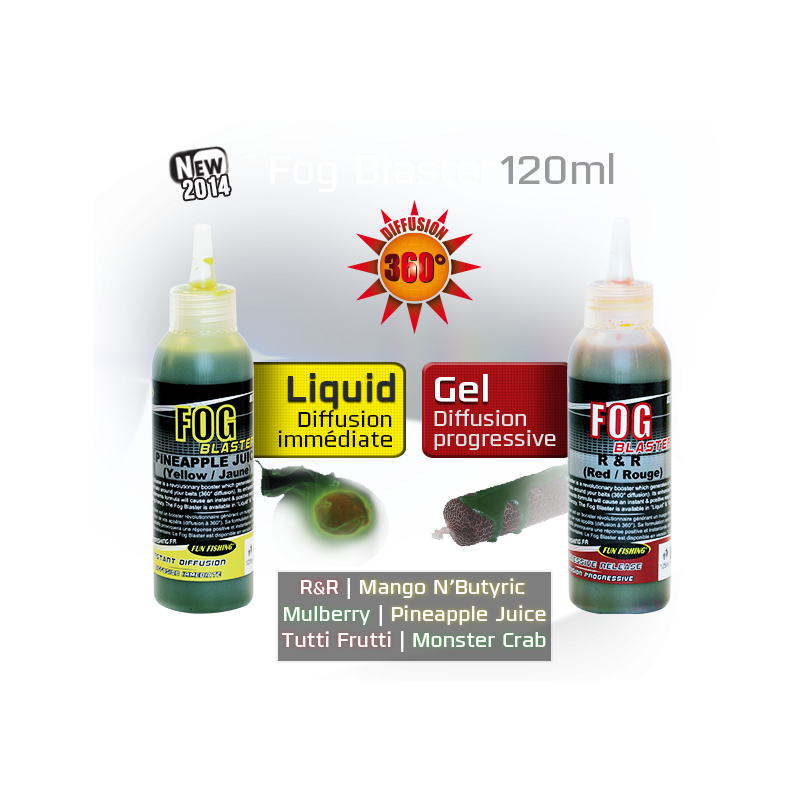 Funfishing Fog Blaster Gel Monster Crab Verde Funfishing Fog Blaster Gel Monster Crab Verde