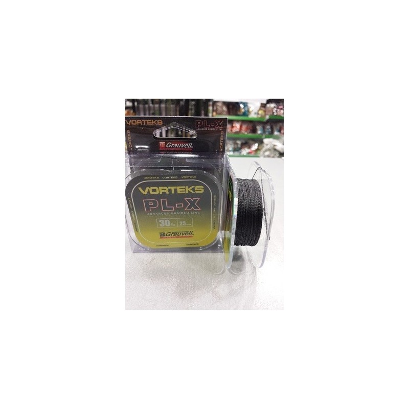 VORTEKS Trenzado Para Bajos PL-X 30 LB 25mt VORTEKS Trenzado Para Bajos PL-X 30 LB 25mt