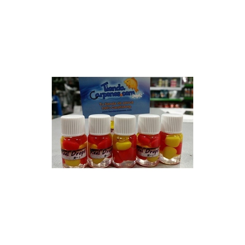 Real Drops Maiz Amarillo&Rojo flotante en aroma R-1 8 unid Real Drops Maiz Amarillo&Rojo flotante en aroma R-1 8 unid