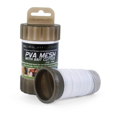 Korum pva mesh with bait cutter 2.5mt 35mm
