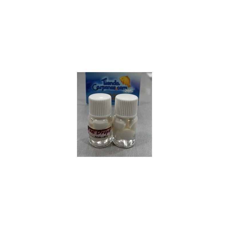 Real Drops Maiz Grande Blanco flotante en aroma MALIBU 6 unid Real Drops Maiz Grande Blanco flotante en aroma MALIBU 6 unid