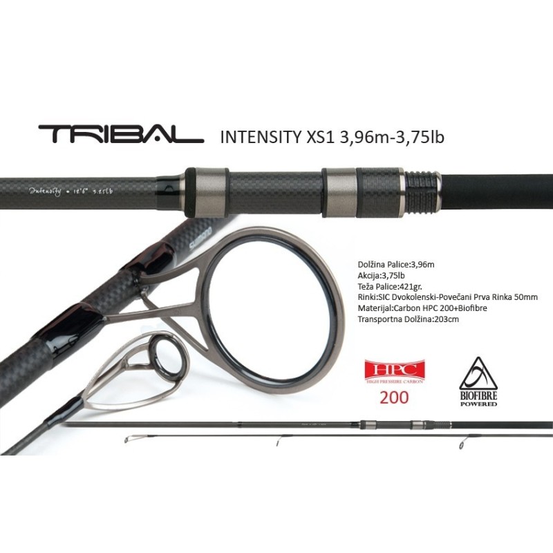 SHIMANO Tribal XS1 Intensity 13' 3,75Lb Anilla 50mm SHIMANO Tribal XS1 Intensity 13' 3,75Lb Anilla 50mm