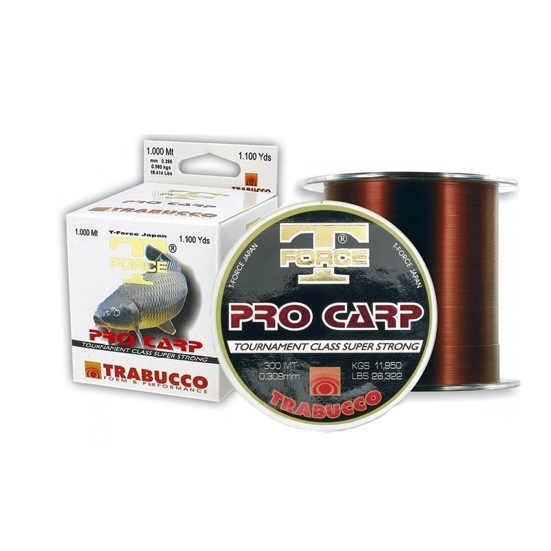 Trabucco 1000mt T-Force Pro carp 0.32mm 13.850kg Trabucco 1000mt T-Force Pro carp 0.32mm 13.850kg