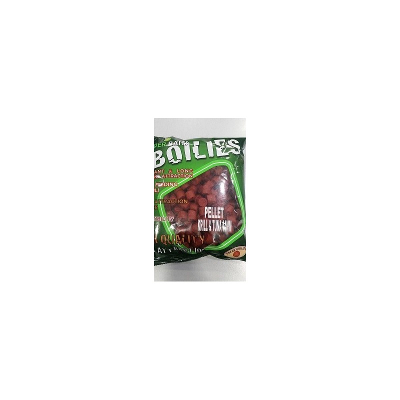 Superbait Krill&Atun Pellet Taladrados 14mm 800gr Superbait Krill&Atun Pellet Taladrados 14mm 800gr