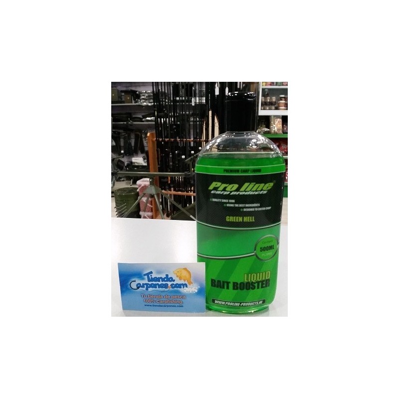 Proline Green Hell Liquid Bait Booster (500ml) Proline Green Hell Liquid Bait Booster (500ml)